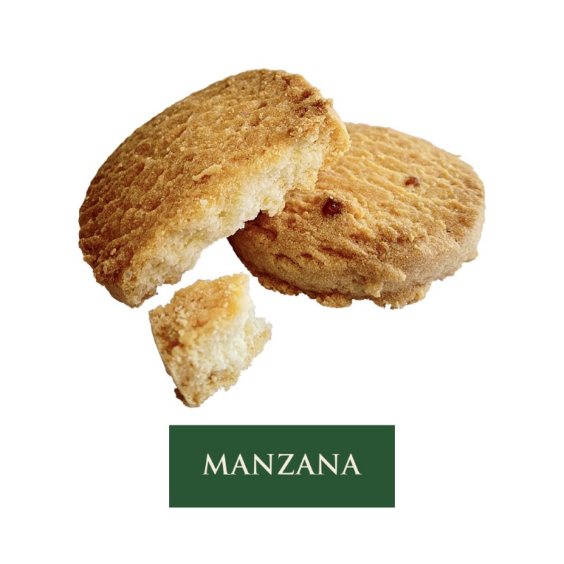 Galleta de Manzana en bolsitas individuales caja 500g