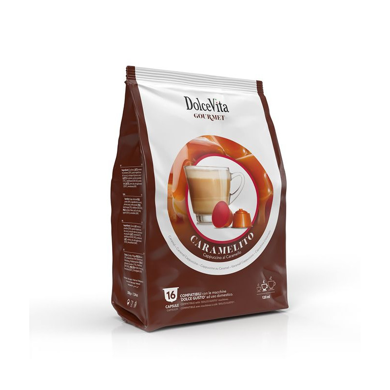 Dolce Vita CARAMELITO compatible Dolce Gusto® 16 cápsulas