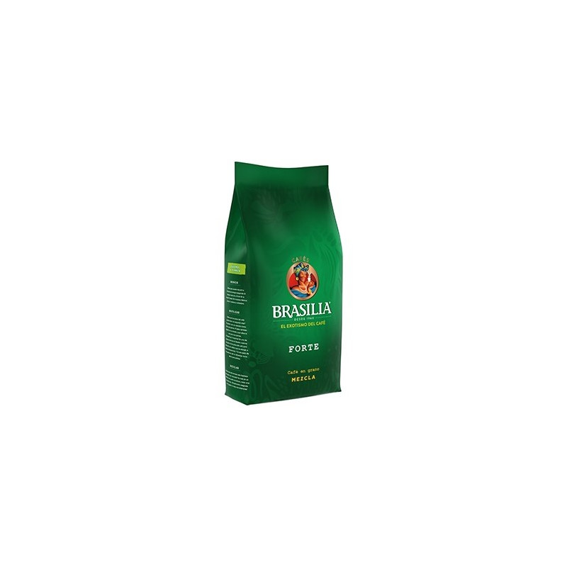 Café Tostado 80-20 en grano Brasilia FORTE 1Kg.