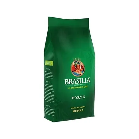 Café Tostado 80-20 en grano Brasilia FORTE 1Kg.