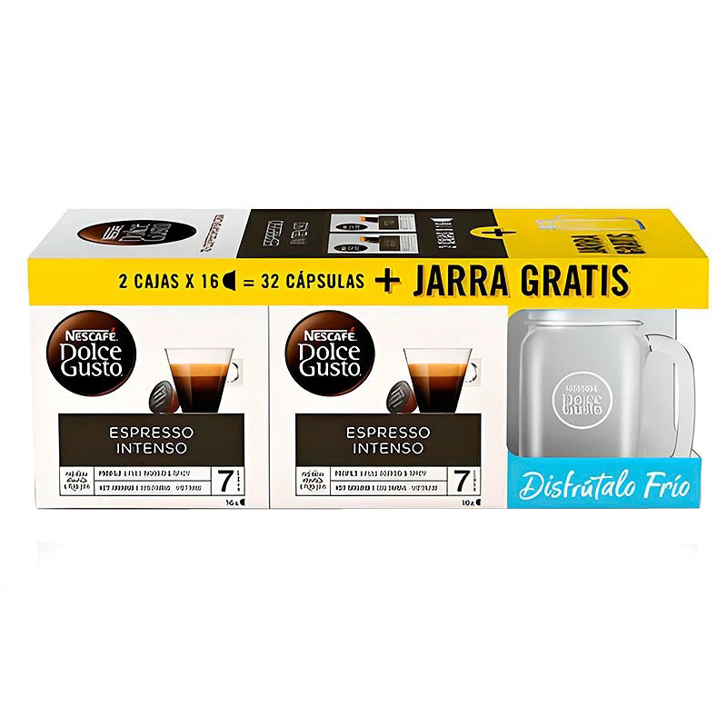 NESCAFÉ® Dolce Gusto® 2 Espresso Intenso + JARRA GRATIS