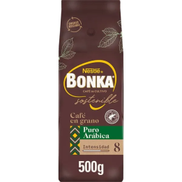 Café Bonka Puro Arábica en grano 500 g