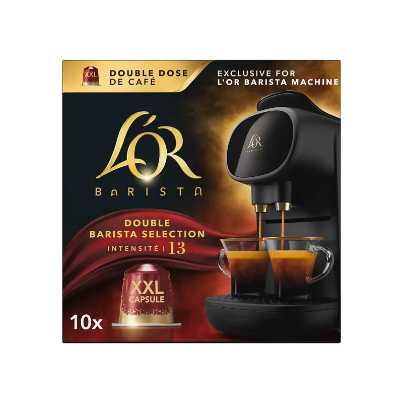 L'OR BARISTA Double Selection intensidad 13 estuche de 10 cápsulas