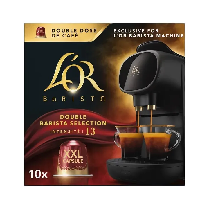 L'OR BARISTA Double Selection intensidad 13 estuche de 10 cápsulas
