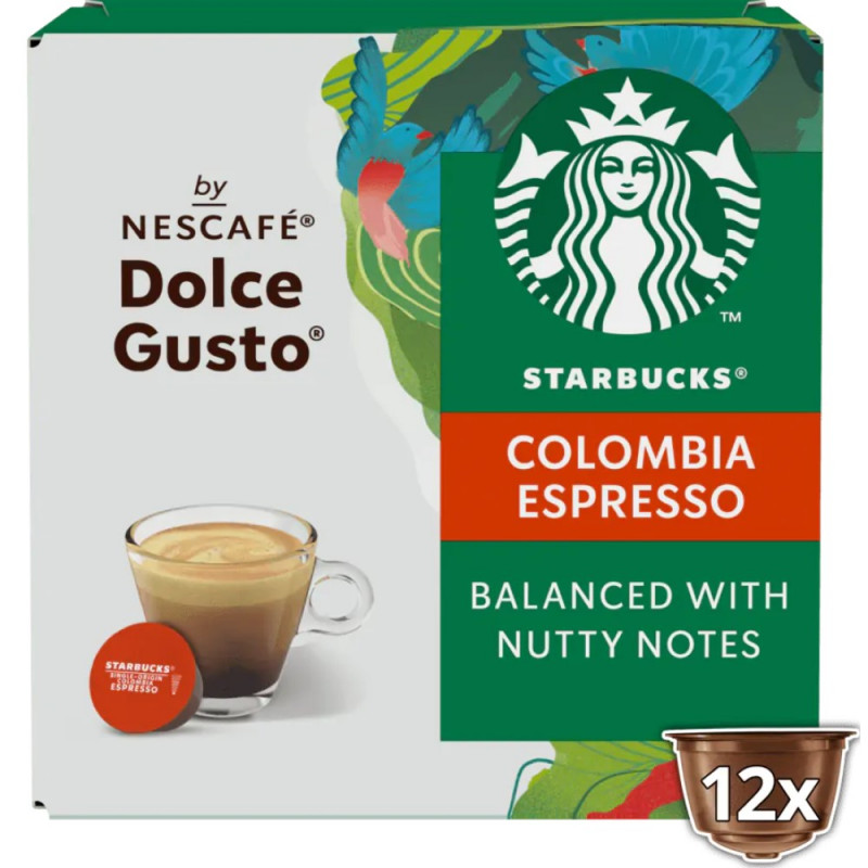 Colombia Starbucks 12 Cápsulas by NESCAFÉ® Dolce Gusto®