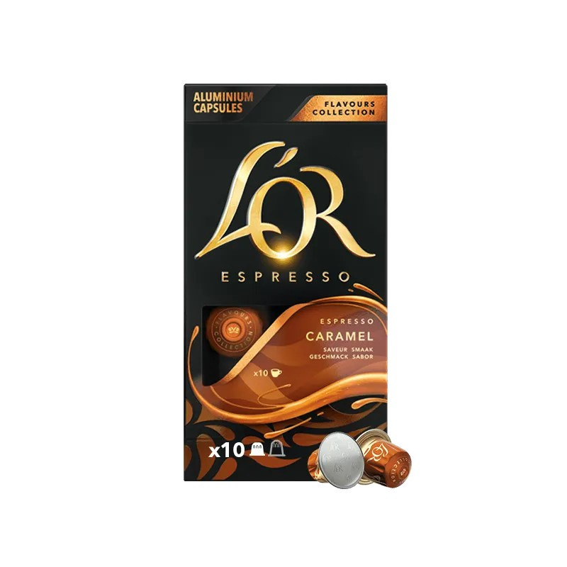 L'OR Espresso Caramel Compatibles Nespresso® 10 cápsulas