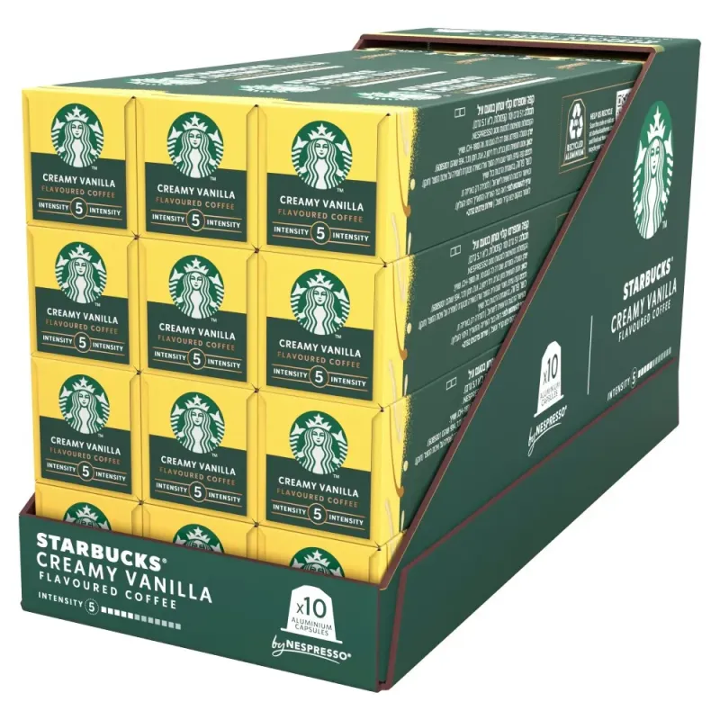 Starbucks® Vanilla By Nespresso® 120 cápsulas Starbucks® Vanilla By Nespresso® 120 cápsulas