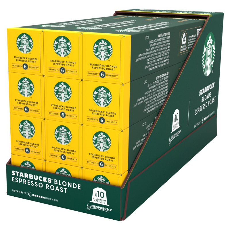 Starbucks® Blonde Espresso Roast By Nespresso® 120 cápsulas