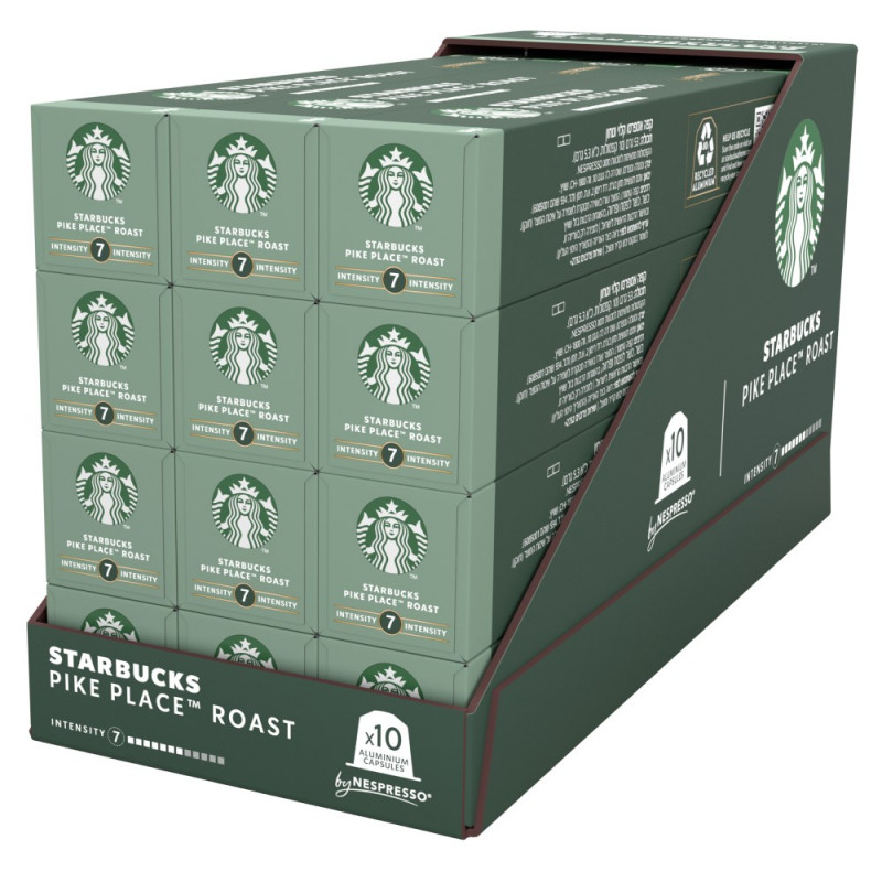 Starbucks® Pike Place® Roast By Nespresso® 120 cápsulas