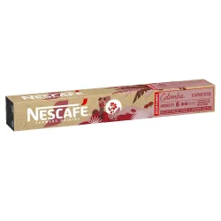 Nescafé Colombia Espresso Decaffeinato 10 cápsulas para máquinas Nespresso®