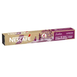 Nescafé India Espresso 10 cápsulas para máquinas Nespresso®
