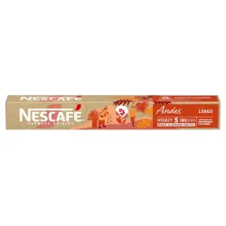 Nescafé Andes lungo 10 cápsulas para máquinas Nespresso®