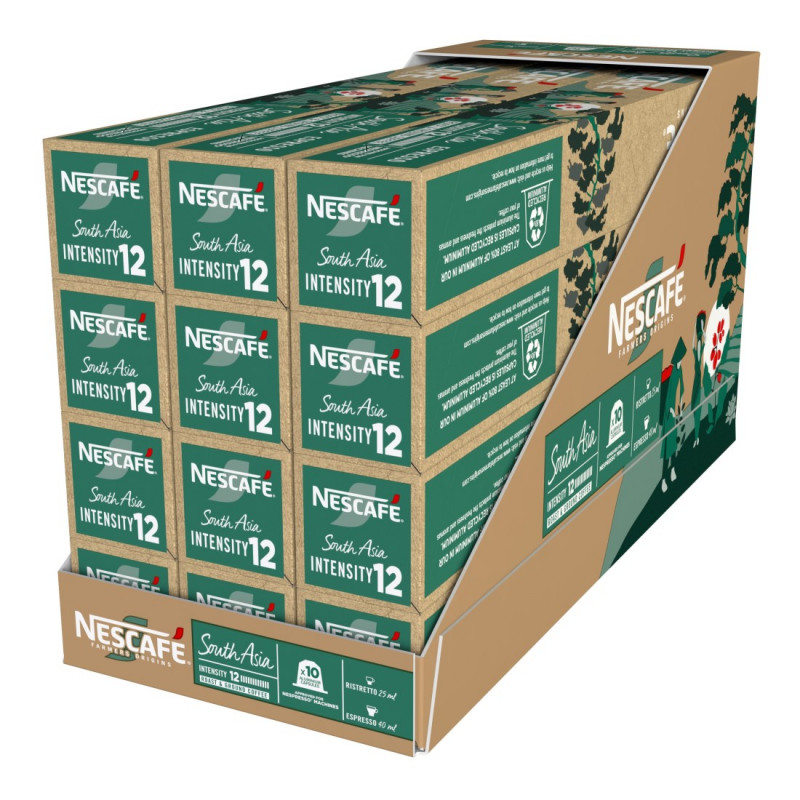 Nescafé South Asia 120 cápsulas para máquinas Nespresso®