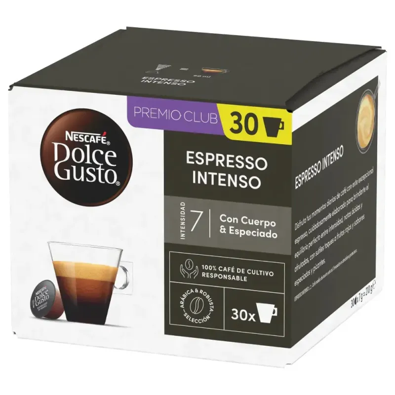 Nescafé Dolce Gusto ESPRESSO INTENSO 30 cápsulas