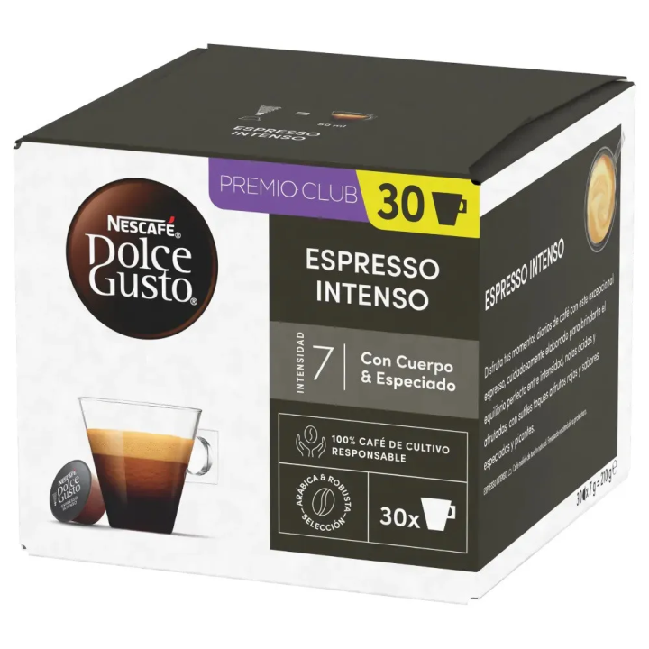 Nescafé Dolce Gusto ESPRESSO INTENSO 30 cápsulas