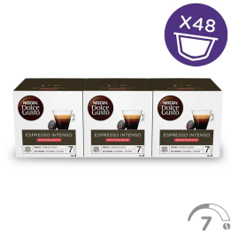 Dolce Gusto Espresso Intenso Descafeinado 3x16, 48 cápsulas
