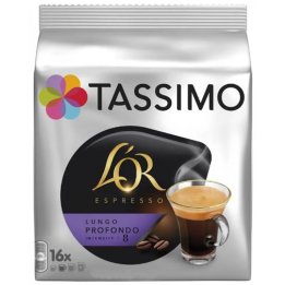 Tassimo L'OR Lungo Profondo 16 cápsulas