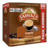 SAIMAZA Café Espresso Fuerte pack ahorro 50 cápsulas compatibles Nespresso