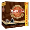 MARCILLA Café Espresso Ristretto pack ahorro 50 cápsulas compatibles Nespresso