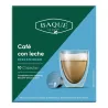 Café con Leche Descafeinado Baqué 10 cápsulas compatibles Dolce Gusto