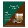 Café con Leche Intenso Baqué 10 cápsulas compatibles Dolce Gusto