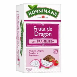 Hornimans Infusión de fruta del dragón, rooibos y frambuesa 20 bolsitas