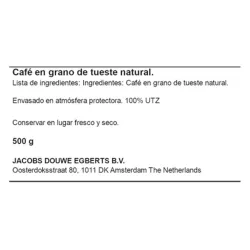 L'OR Crema Absolu Classique café en grano 500g