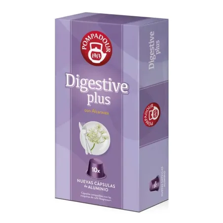 Digestive Plus con Alcaravea Pompadour 10 cápsulas compatibles Nespresso®