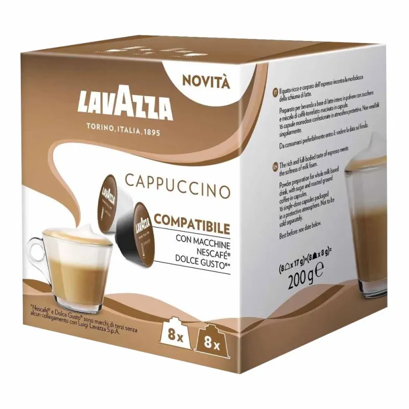 Lavazza Cappuccino compatible Dolce Gusto® 8+8 u. Lavazza Cappuccino compatible Dolce Gusto® 8+8 u.