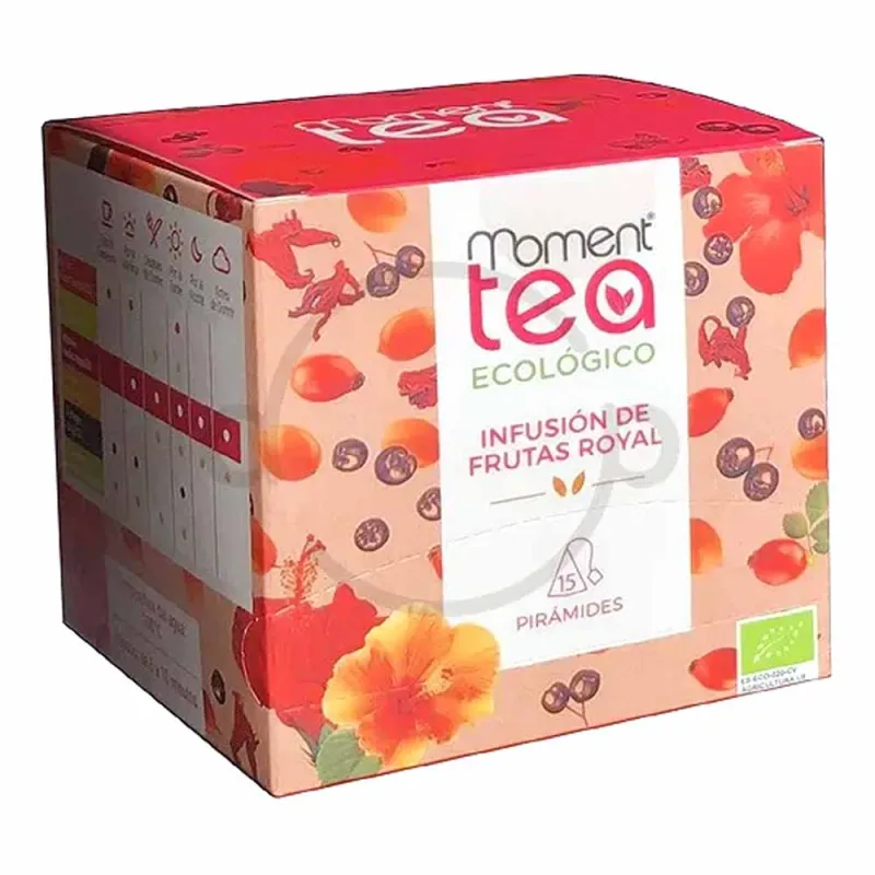 Moment Tea Infusión de Frutas Royal ECO 15 Piramides Moment Tea Infusión de Frutas Royal ECO 15 Piramides