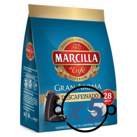Marcilla Gran Aroma Descafeinado 140 Monodosis Senseo®