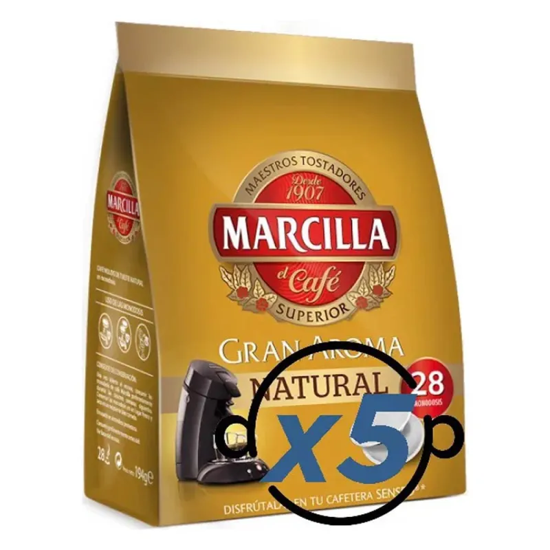 Marcilla Gran Aroma Natural 140 Monodosis Senseo® Marcilla Gran Aroma Natural 140 Monodosis Senseo®