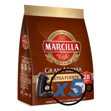 Marcilla Gran Aroma Extra Fuerte 140 Monodosis Senseo®