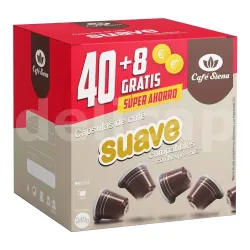 Café Suave Siena 40+8 cápsulas Compatibles Nespresso®