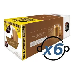 Dolce Gusto Café con Leche 288 cápsulas Formato Ahorro
