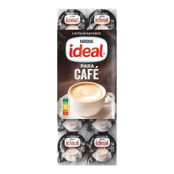 Leche evaporada Ideal Nestlé 10 unidades de 7,5g.