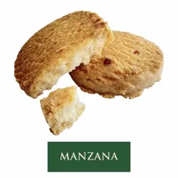 Galleta de Manzana en bolsitas individuales caja 500g