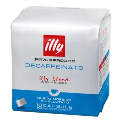 illy IPERESPRESSO Decaffeinato 18 cápsulas