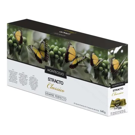Montecelio Stracto Classico Oferta 80 cápsulas sistema Caffitaly