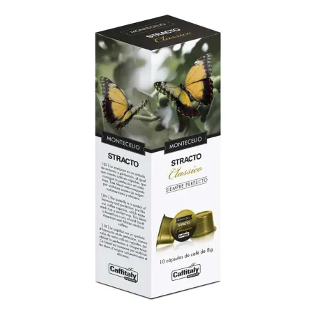Montecelio Stracto Classico 10 cápsulas sistema Caffitaly