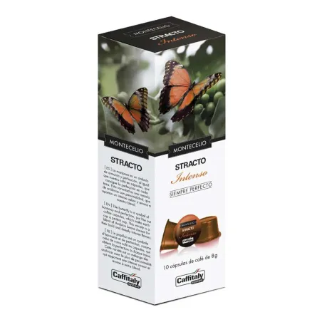 Montecelio Stracto Intenso 10 cápsulas sistema Caffitaly