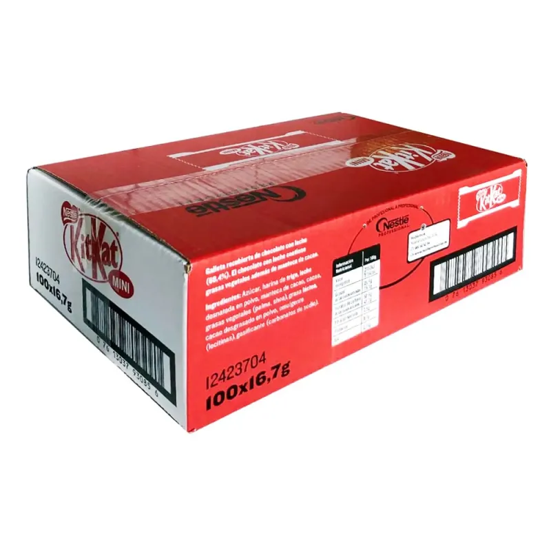 Nestlé Mini Kit Kat 100x16,7g Nestlé Mini Kit Kat 100x16,7g