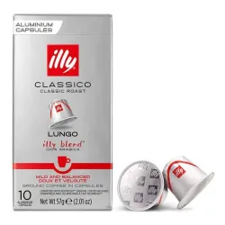 illy Lungo Classico 10 Cápsulas Compatibles Nespresso®