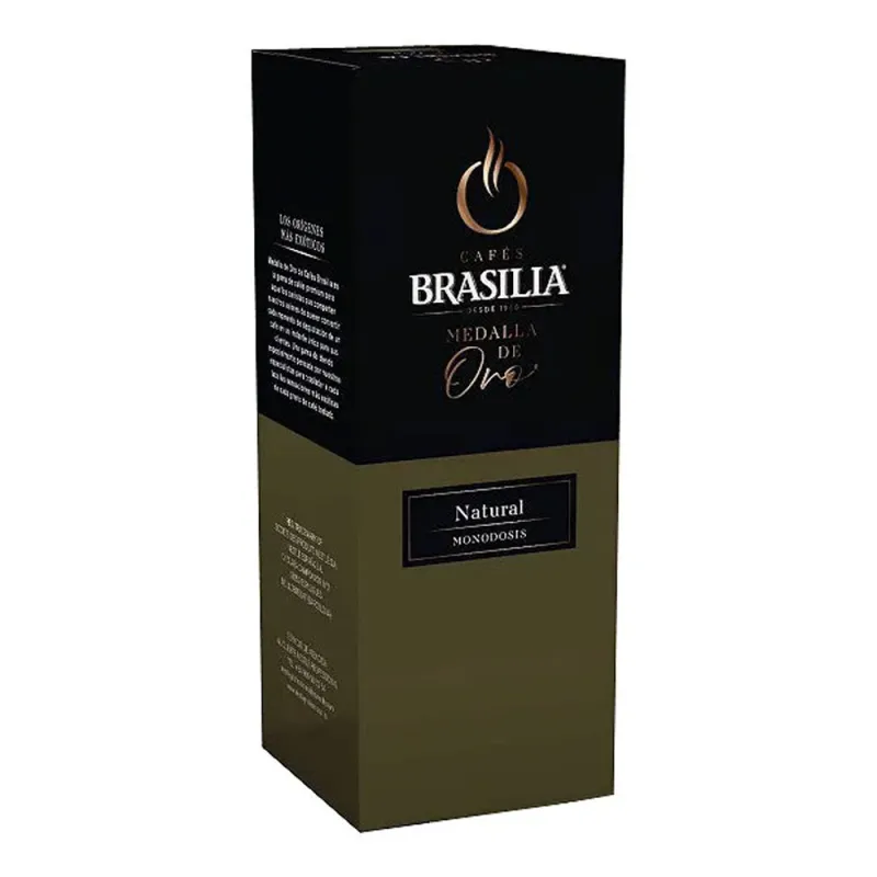 Café Tostado Natural en Monodosis Medalla de Oro 25x7gr