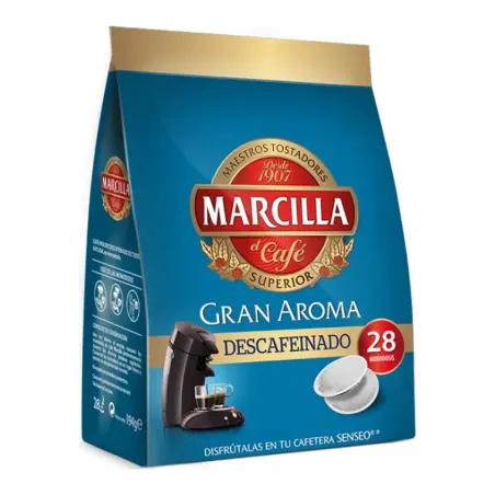 Marcilla Gran Aroma Descafeinado 28 Monodosis Senseo®