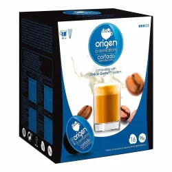 Origen & Sensations Cortado Descafeinado 16 Cápsulas Compatibles Dolce Gusto®