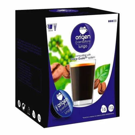 Origen & Sensations Café Lungo 16 Cápsulas Compatibles Dolce Gusto®