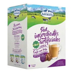 Café con Leche Central Lechera Asturiana Compatibles Dolce Gusto®