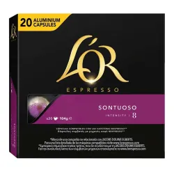 L'OR Espresso Sontuoso Compatibles Nespresso® 20 cápsulas