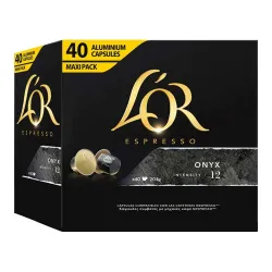 L'OR Espresso Onyx Compatibles Nespresso® 40 cápsulas